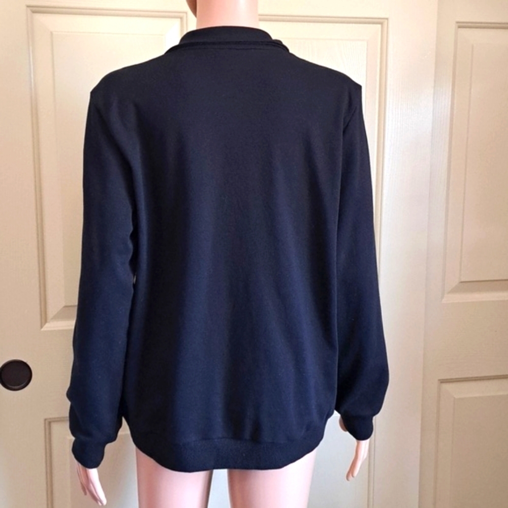 Alfred Dunner Black and Tan Blazer with Bold Design Size 12 - Picture 6 of 11
